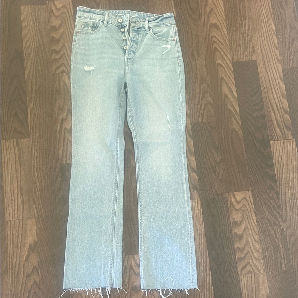 Old Navy Light Blue Boocut Women's Jeans, size 6